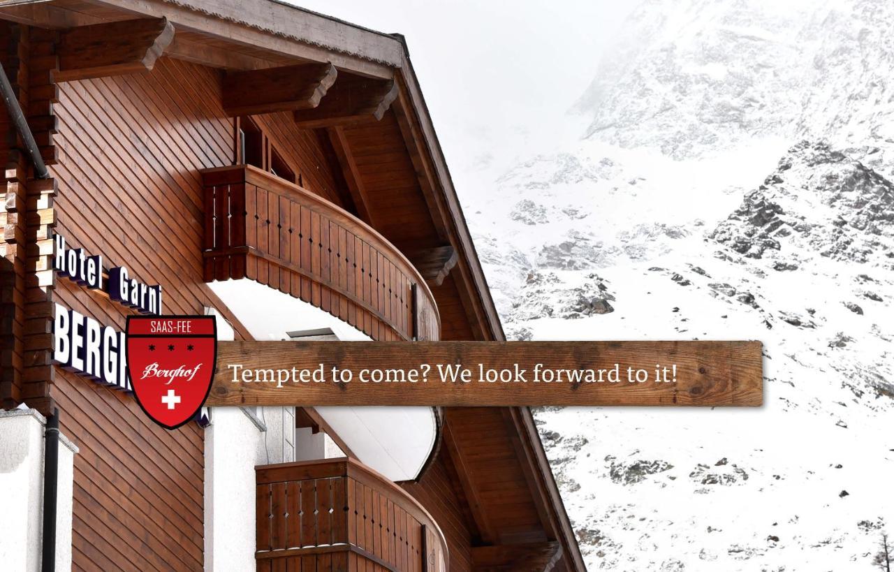 Berghof Garni - The Dom Collection Bed & Breakfast Saas-Fee Exterior photo